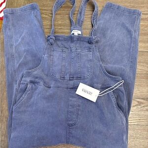 Zenana Outfitters Indigo Overalls